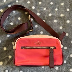 Kate Spade pink camera bag